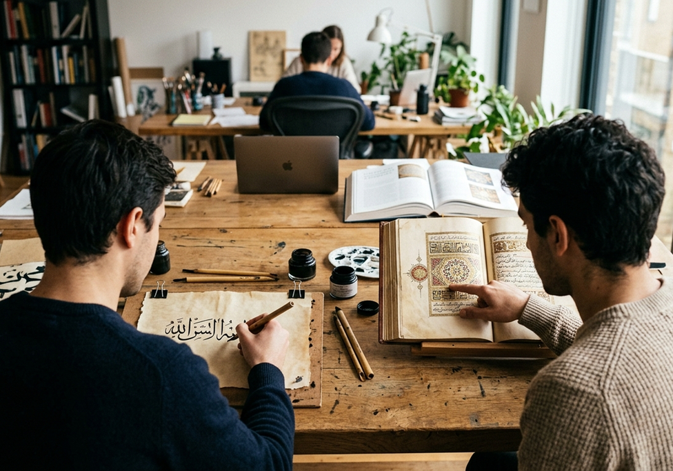 Design studio workspace